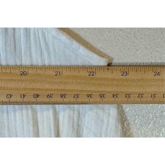 Free People Pina Colada Genevive Mini 3/4 Sleeves Tunic Dress Small - Picture 12 of 12